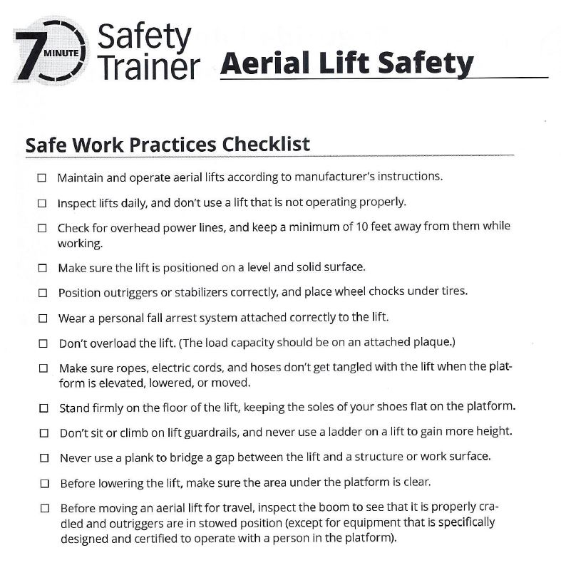 Toolbox Talk Meeting Record SafetyCulture