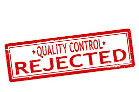 Internal Rejection Report
