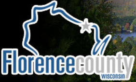 Florence County, WI - Restaurant Grey and Blue Simple Leaves Checklist List