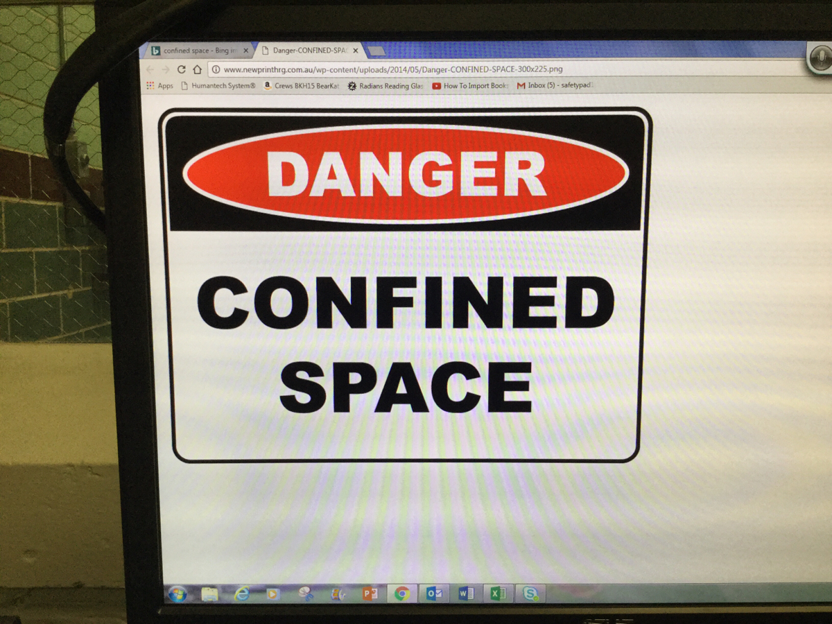 Confined space 