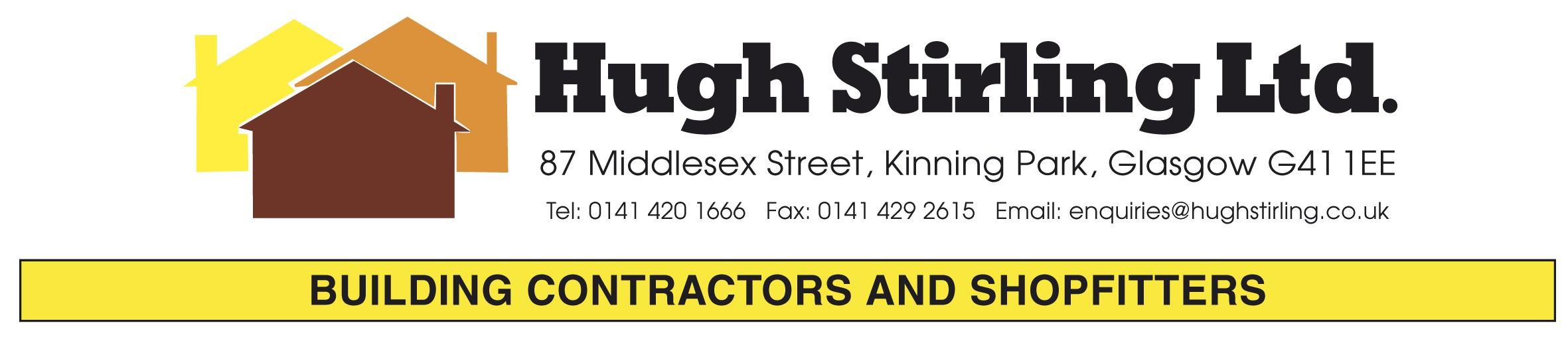 Hugh Stirling Ltd - Job Sheet
