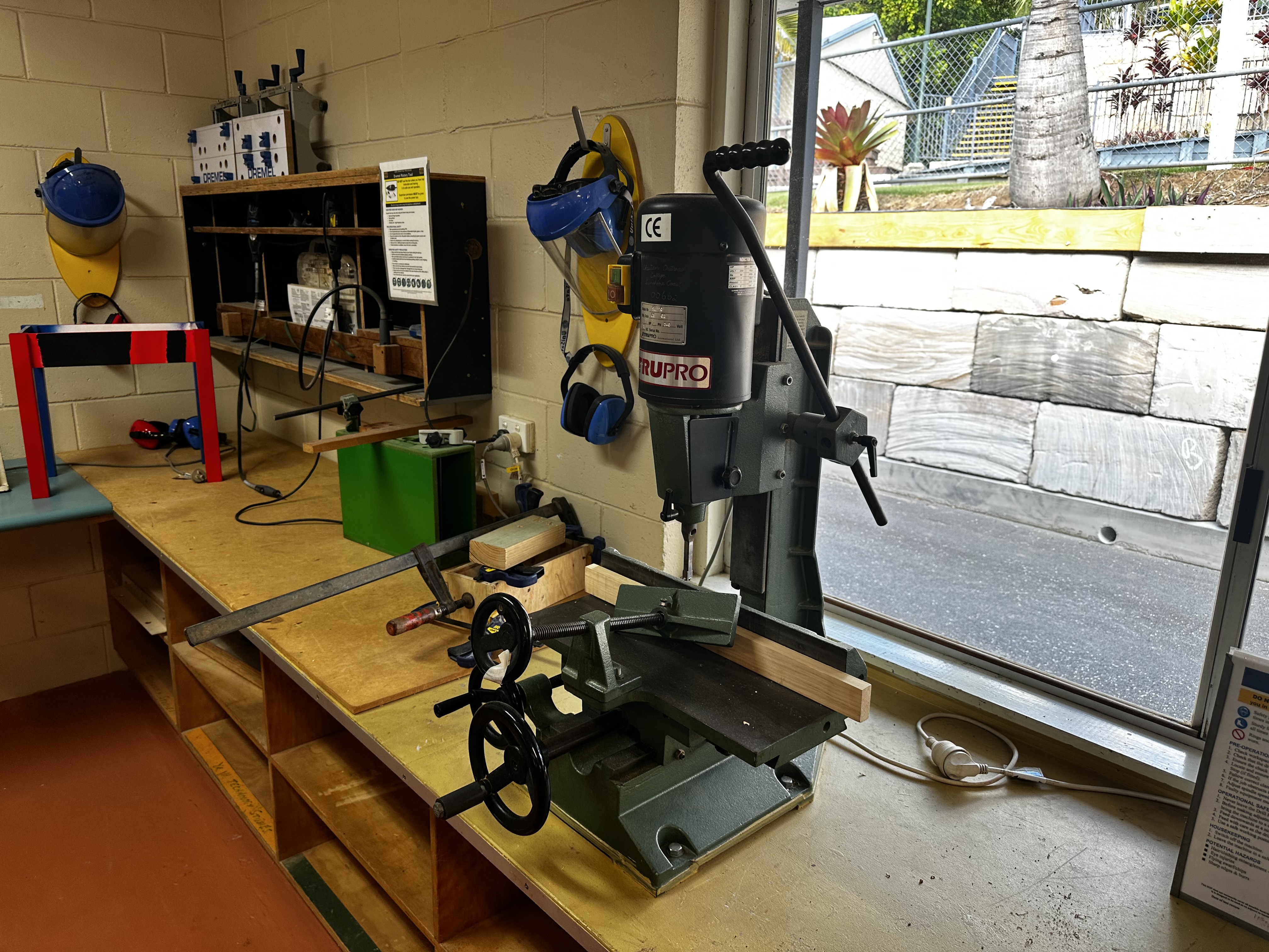 Mortise Drill Press Risk Assessment