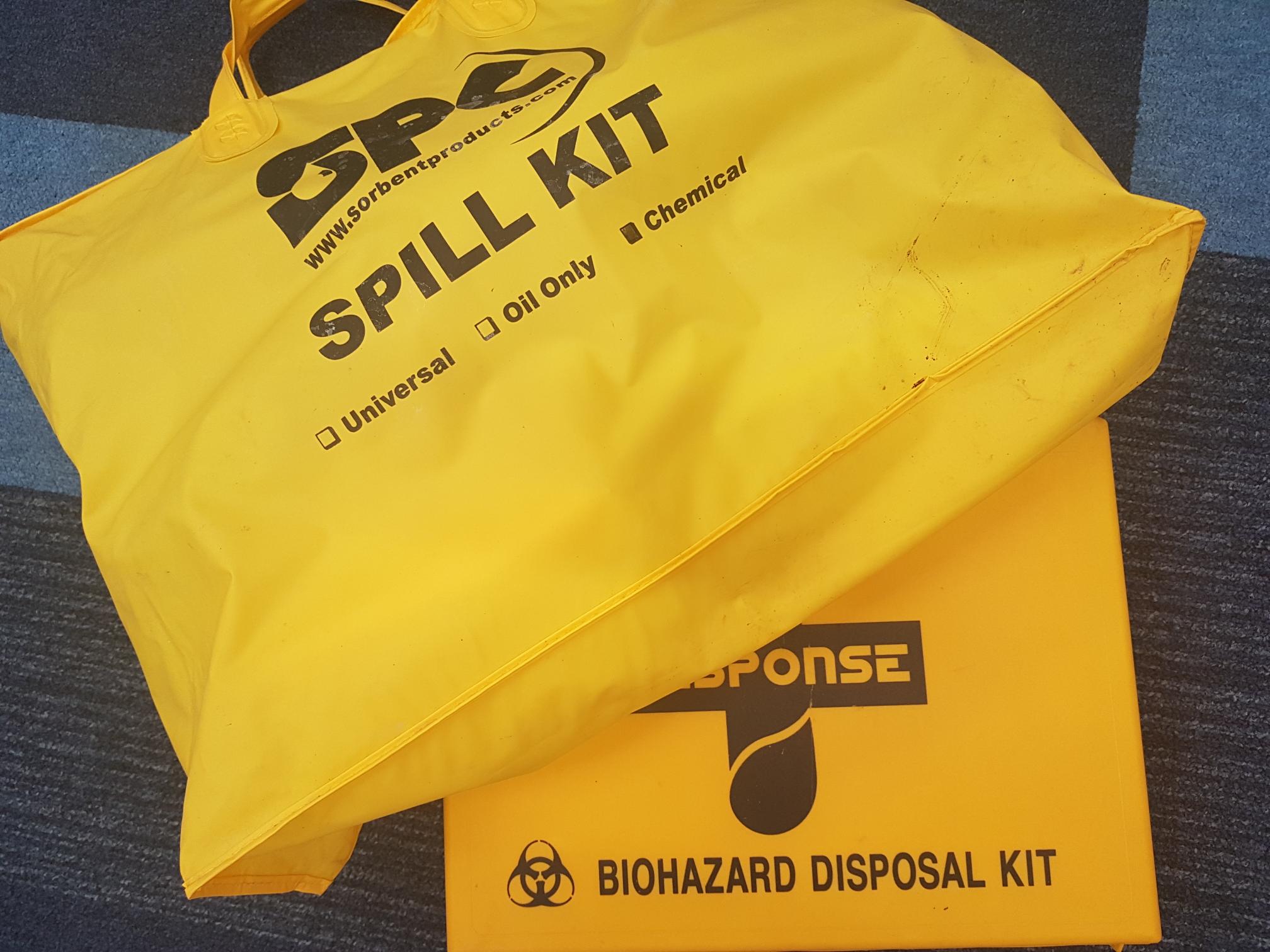 NEW build ALC 2a. Bio-hazard, Burns kit, spillage kit