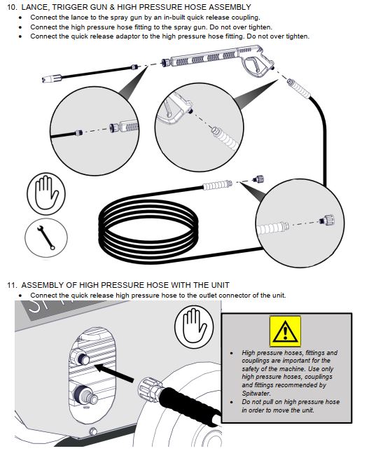 Hi Pressure hose connection.JPG