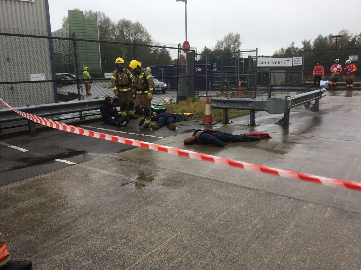 UK RFFS (WG 5) Basic Non HMEPO Hazmat Risk Assessment arriving on Scene 2020