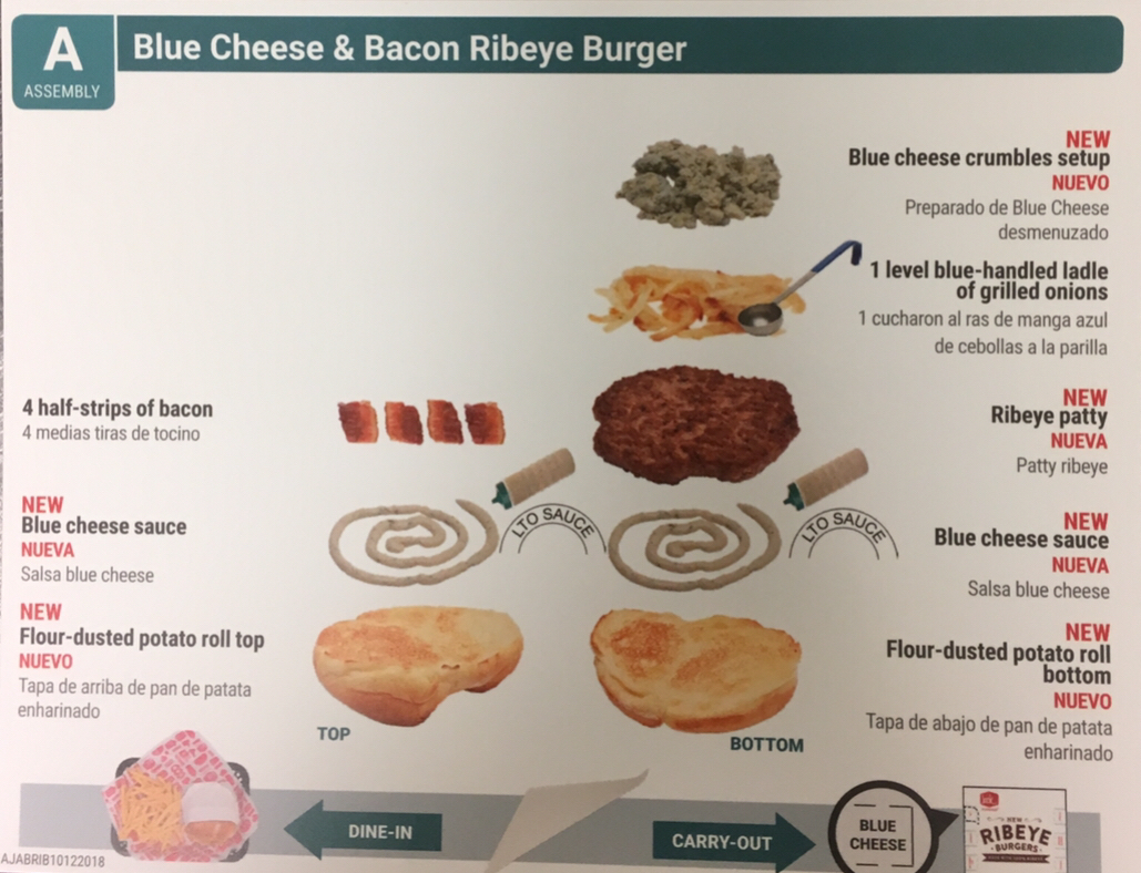 Blue Cheese Ribeye Assembly