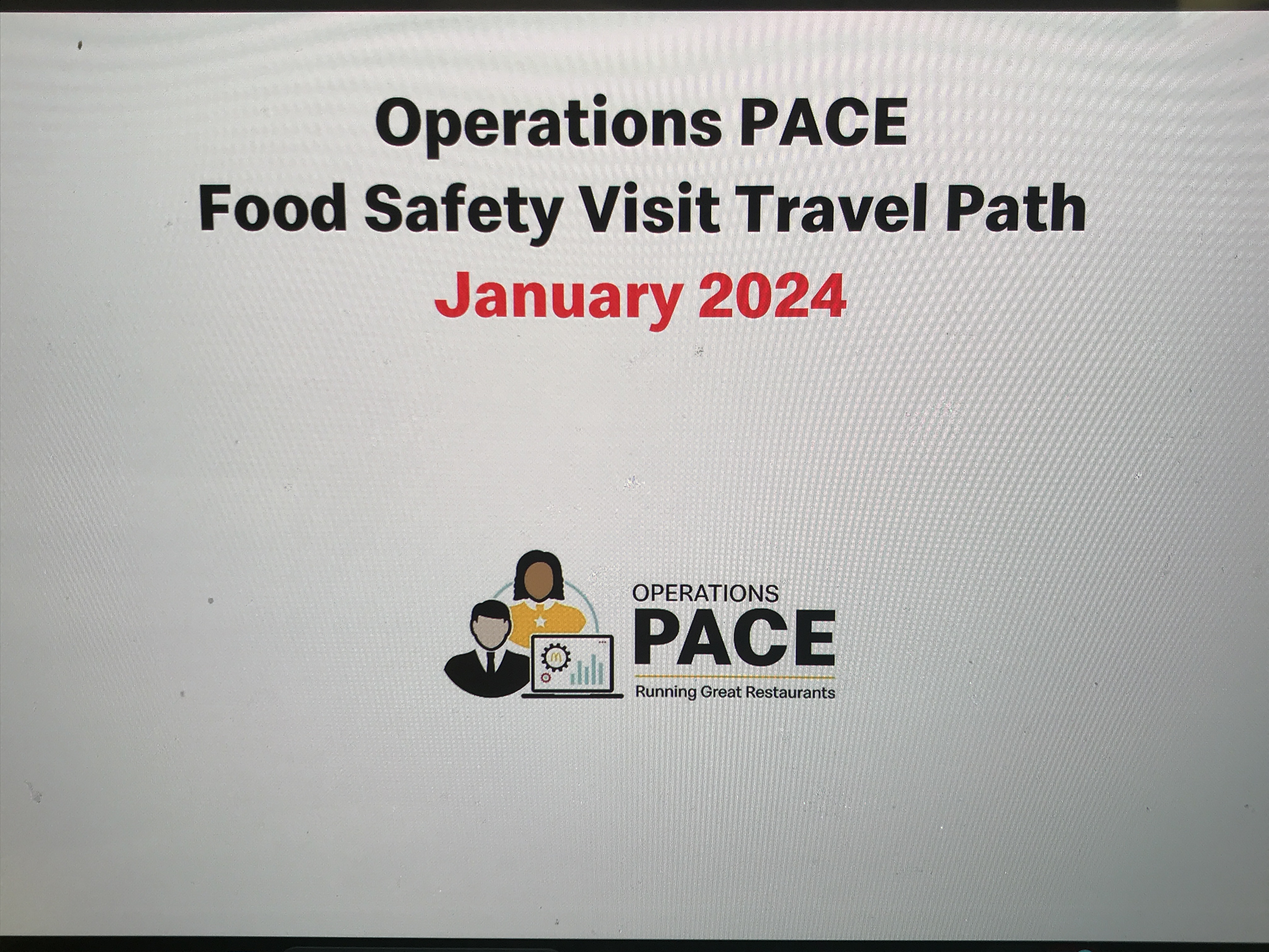 FOOD SAFETY TRAVEL PATH