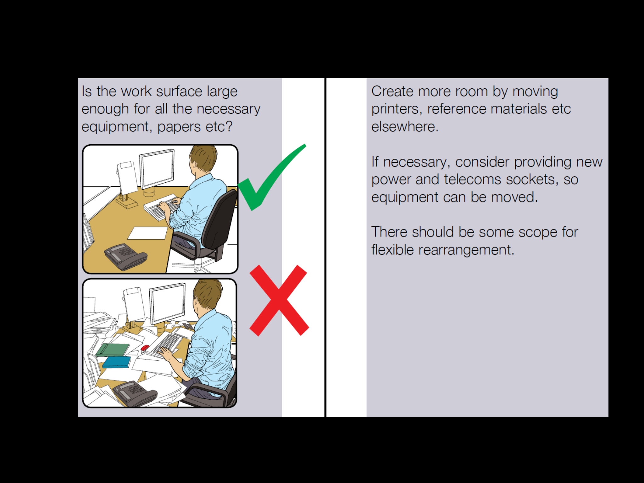 Third Space Canary Wharf Display Screen Equipment workstation checklist