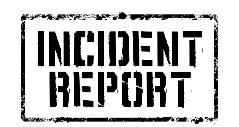  Incident report