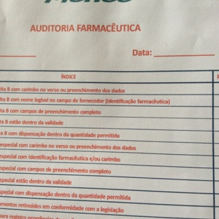 Auditoria farmacêutica 