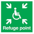 Refuge point/alarm test-Monthly