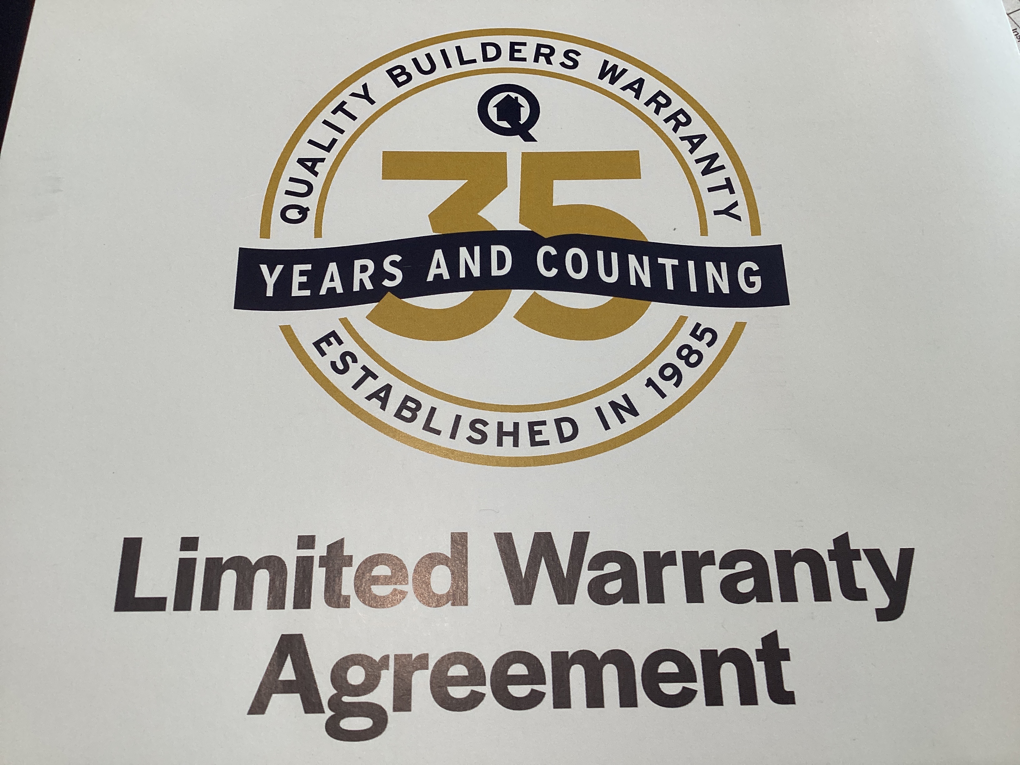 Prior to Closing - Warranty Review Walk