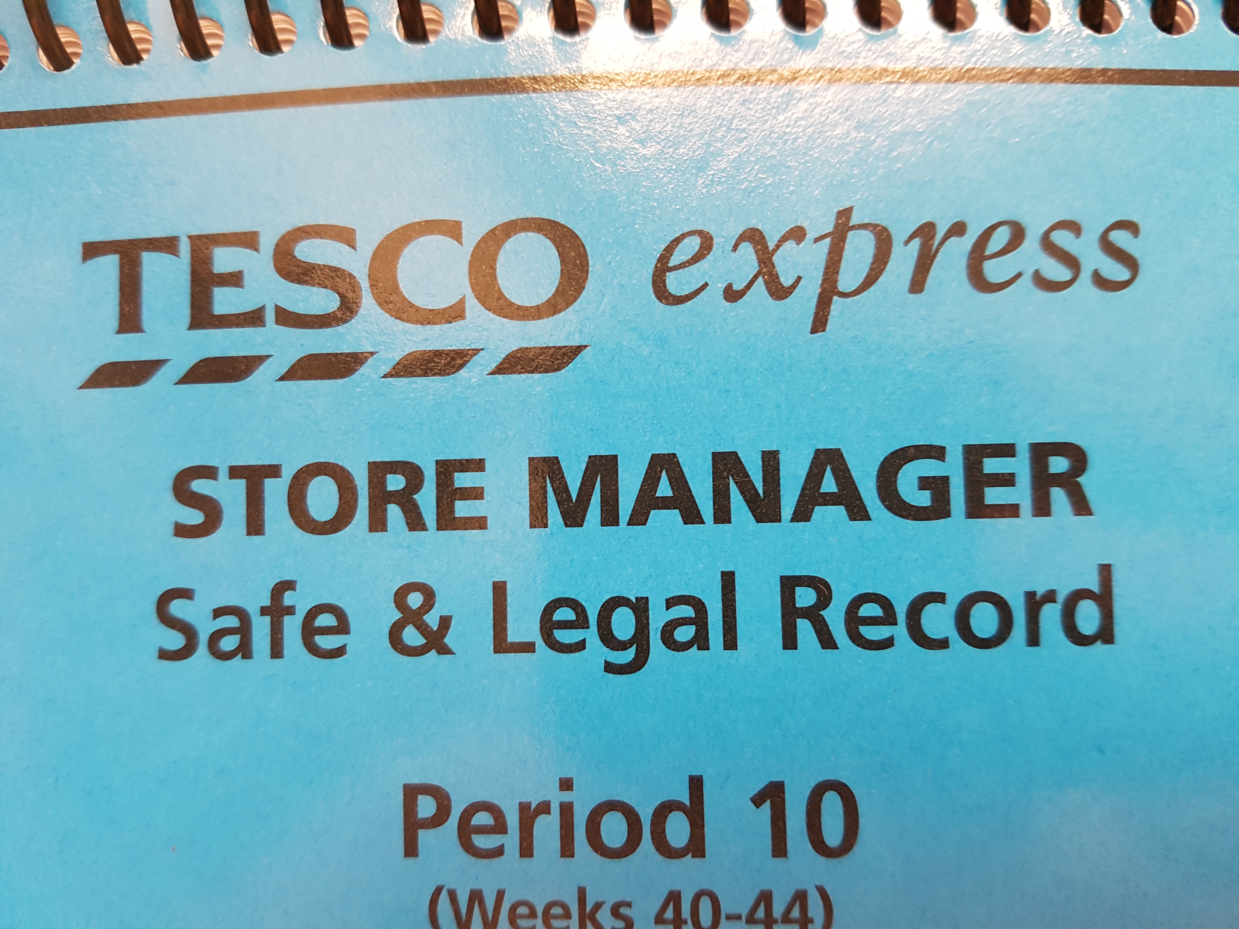 Tesco - 2016/17 - UK - Express Safe & Legal Audit