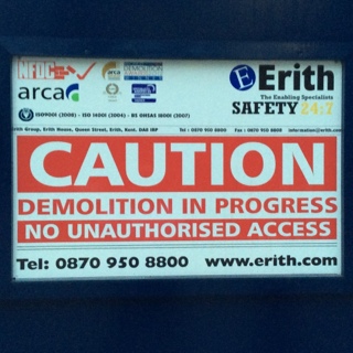 Erith - Director safety tour