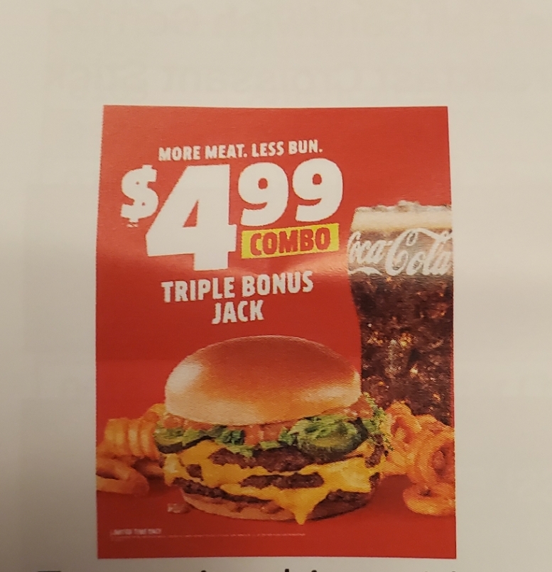 Feast Foods new Product, Bonus Jack Combo, Tiny Tacos, Loaded Breakfast