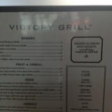 Victory Grill A. M. Checklist