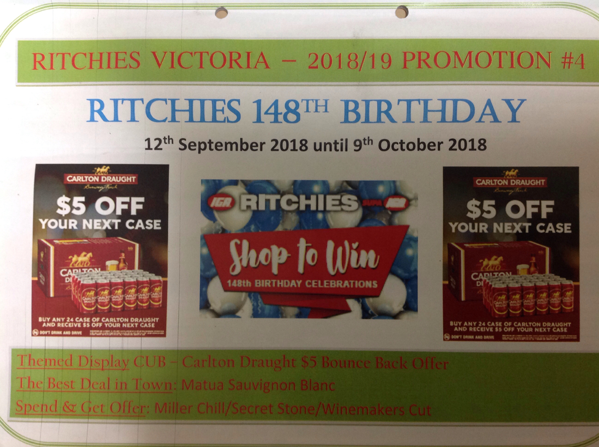 P4 - Ritchies 148th Birthday - NSW