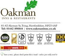 Oakman Inns Standards Audit