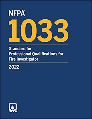 NFPA 1033 (2022) Taskbook