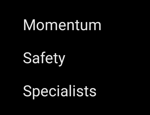 Momentum Safety Specialists  Site Inspection