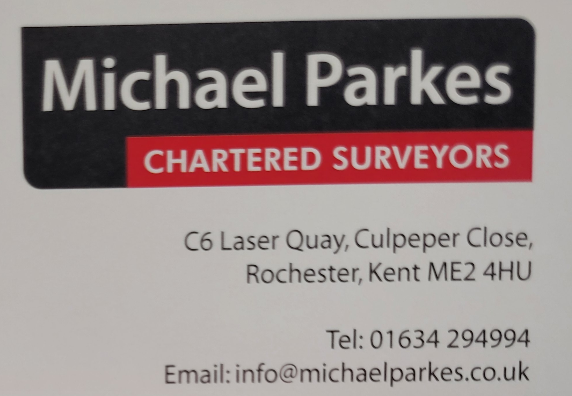 Michael Parkes site inspection 