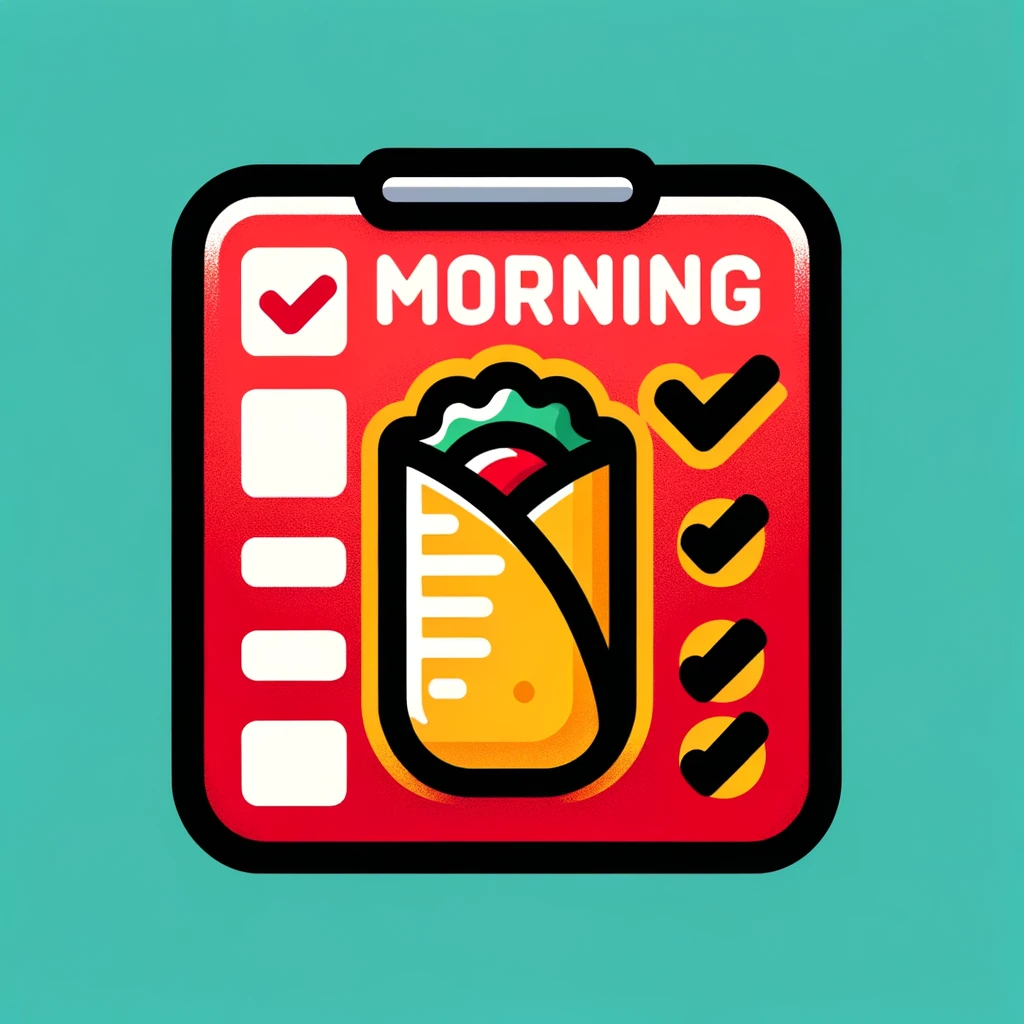 Morning_Temp Log Checklist