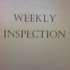 Monthly ladder inspection