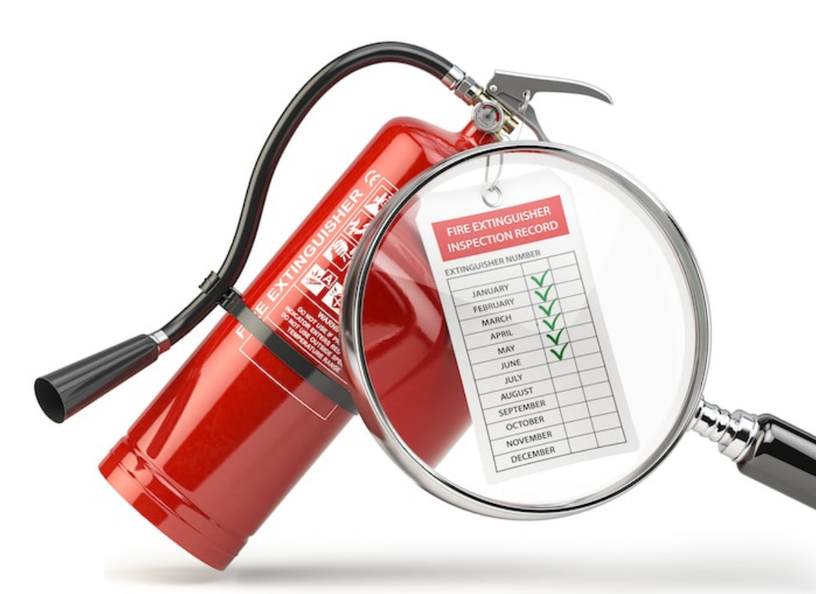 May 2024 Fire Extinguisher inspection report.