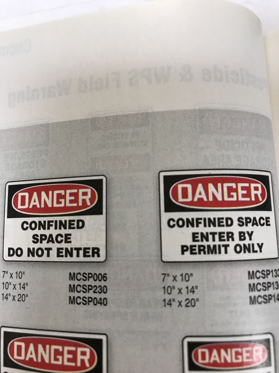 CONFINED SPACE ASSESSMENT FORM
