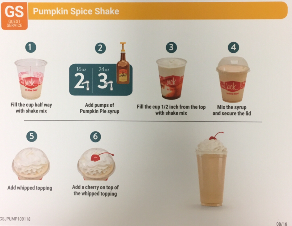 Pumpkin Spice Shake