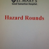 GSH Hazard rounds ( Non-clinical )