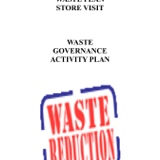 Tesco Express Waste Governance Activity Plan
