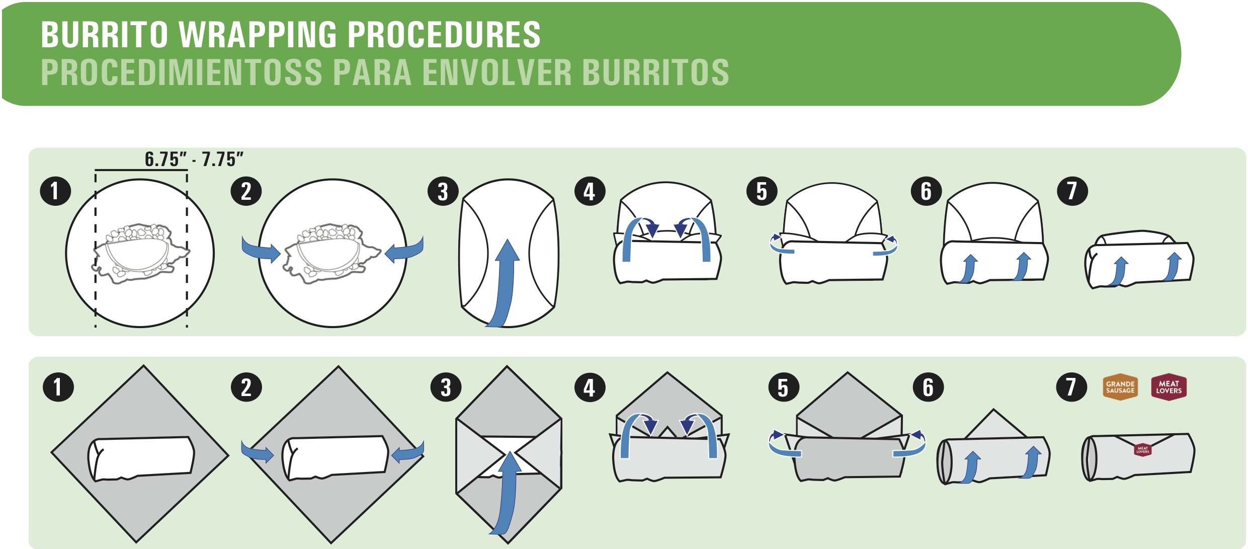 burrito wrapping