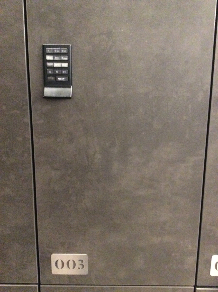 Third Space Soho - Lockers audit 123456798