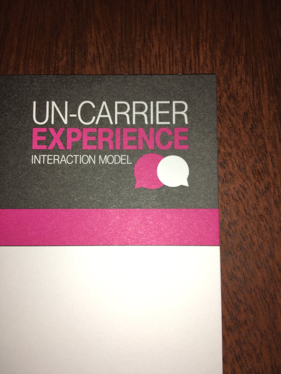 Un-Carrier Experience RSA Observation Guide