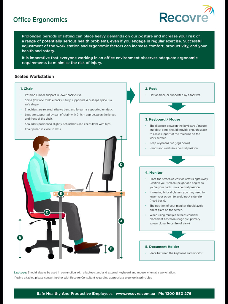 Workstation Ergonomics Flyer