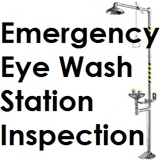 Eye Wash Station Inspection