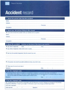 ICT Andover 5a. Accident / Incident Form