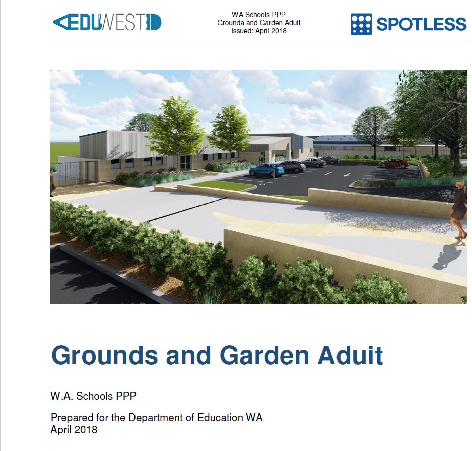 WA Schools PPP Grounds & Gardens Audit