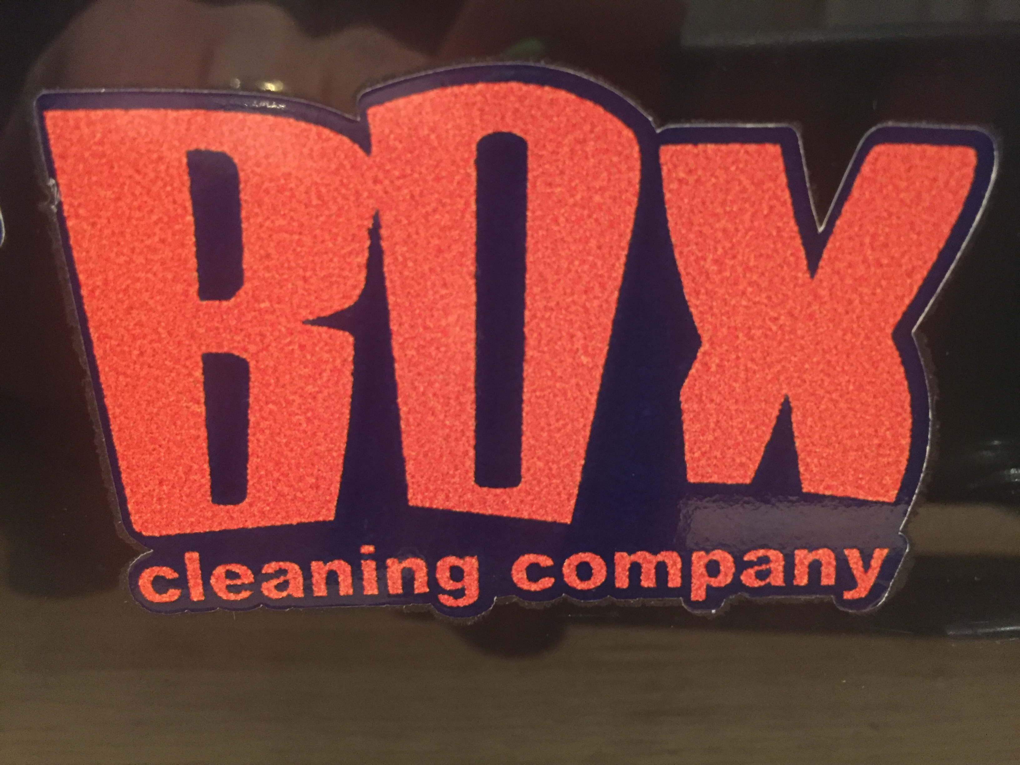 Box cleaning weekly vehicle inspection  