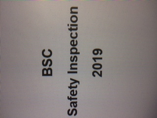 BSC Worksite Safety Inspection V12. - 2024