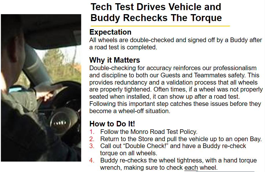 WHEEL TORQUE POLICY SafetyCulture