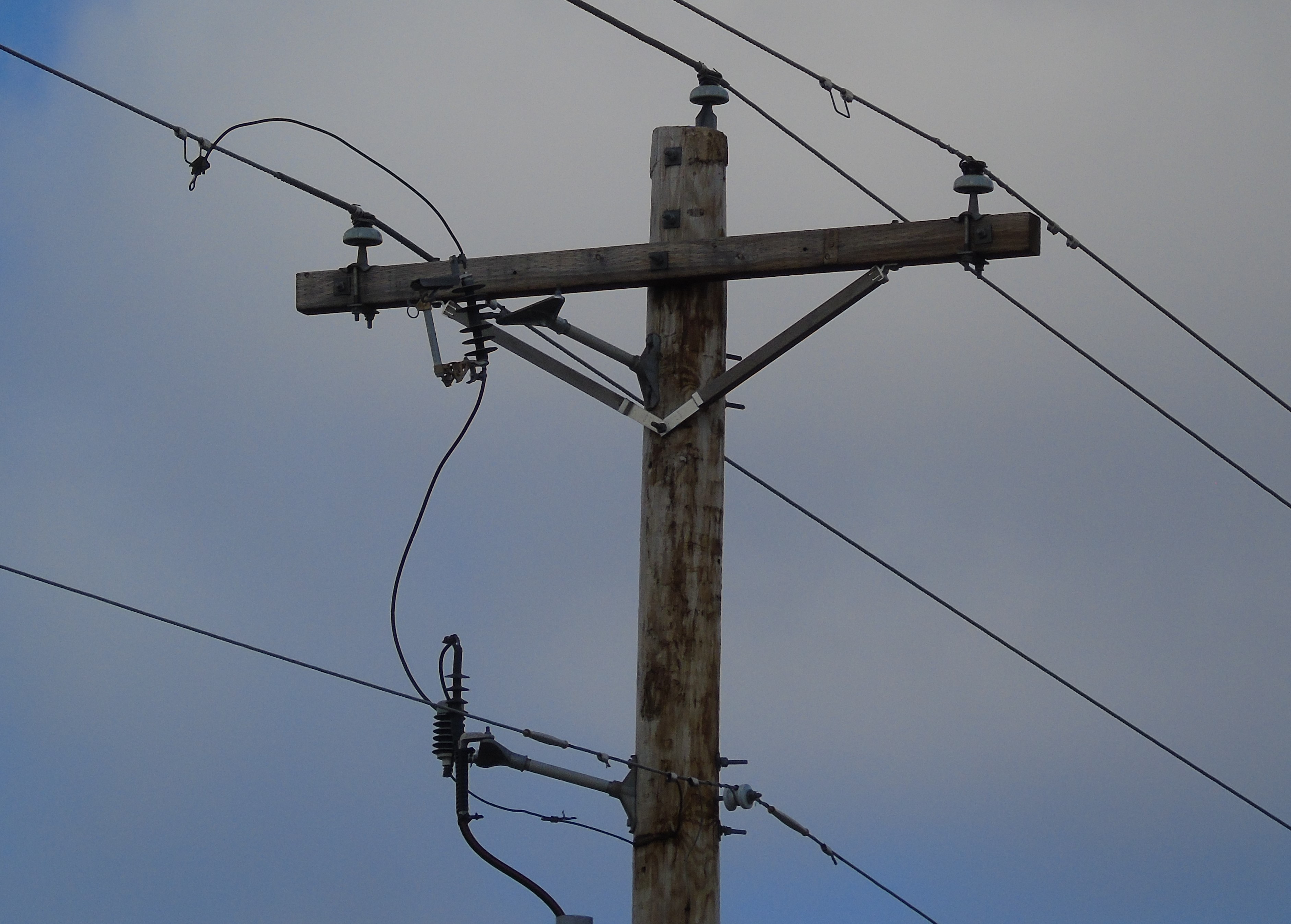 Pole and overhead line inspection