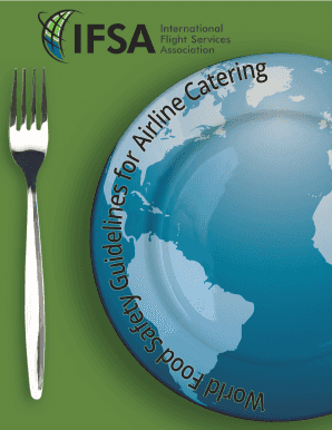 Checklist World Food Safety Guidelines for Airline Catering