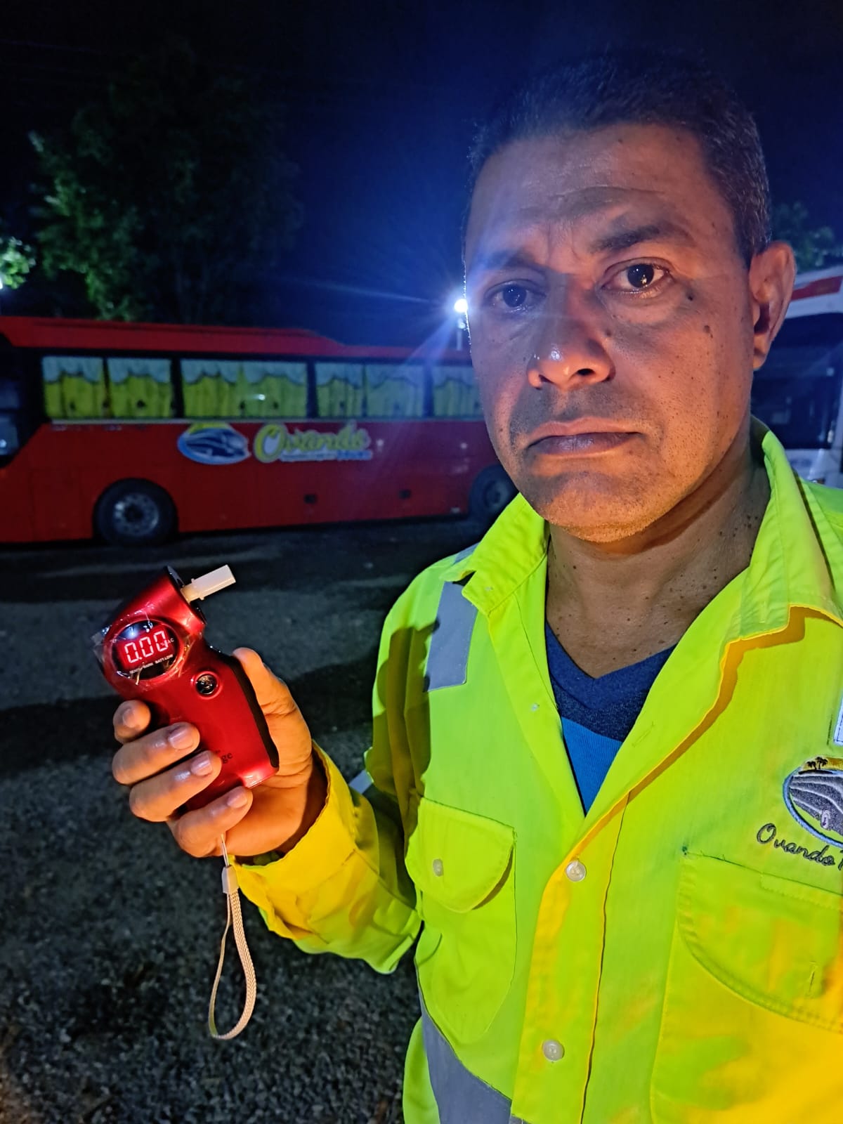 Prueba de Alcohol Ovando Tours SafetyCulture